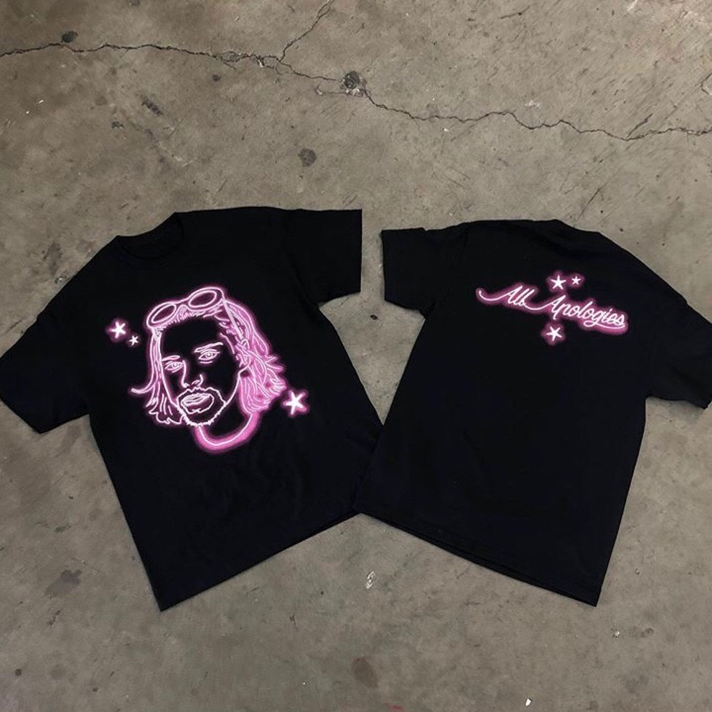 Superrradical ‘All Apologies’ Cobain Airbrush Tee